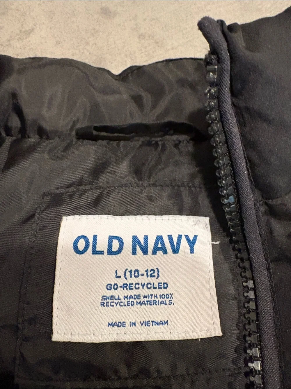 Large Old Navy Kids Vest Size Large 10-12